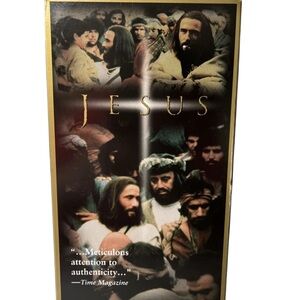 Jesus a Biblical Drama Film VHS Tape